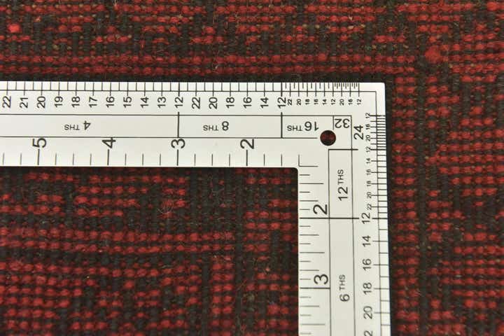 5' x 6' 6 Hand Knotted Afghan Akhche Wool Rug