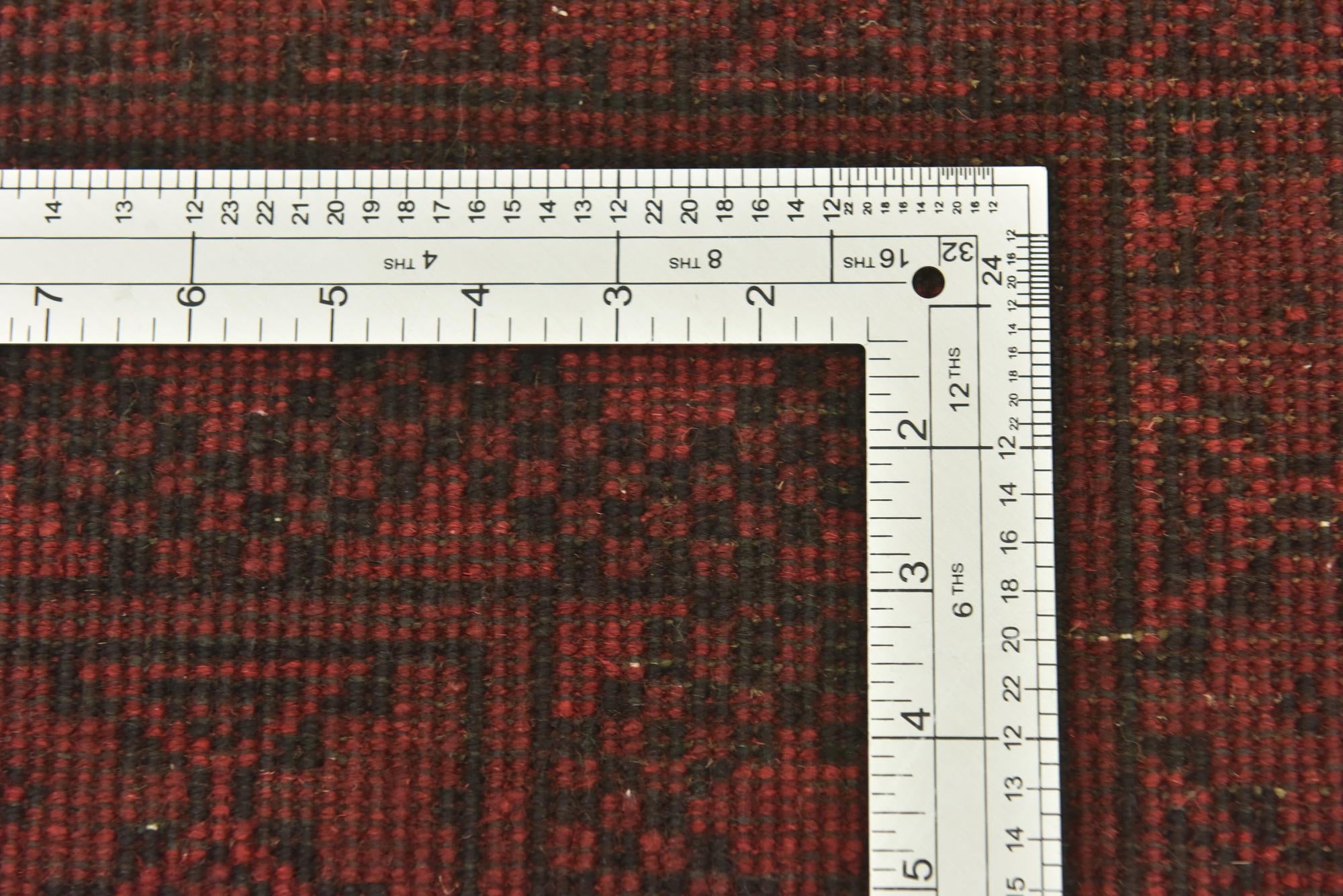 5' x 6' 4 Hand Knotted Afghan Akhche Wool Rug