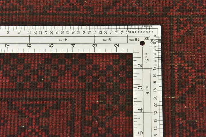 5' x 6' 4 Hand Knotted Afghan Akhche Wool Rug