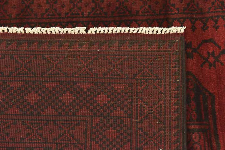 5' x 6' 4 Hand Knotted Afghan Akhche Wool Rug