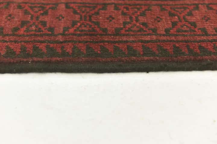 5' x 6' 4 Hand Knotted Afghan Akhche Wool Rug