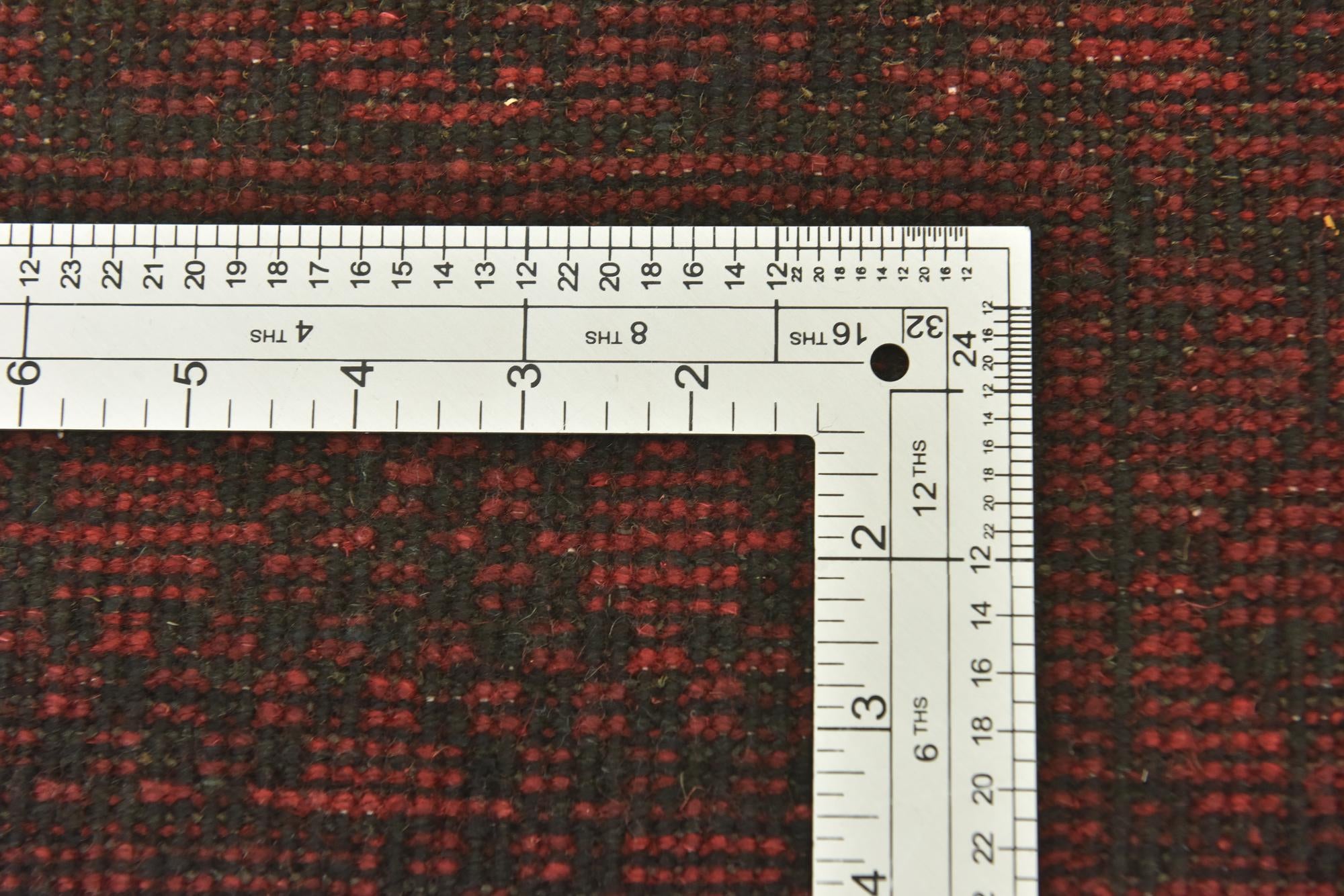 4' 9 x 6' 4 Hand Knotted Afghan Akhche Wool Rug
