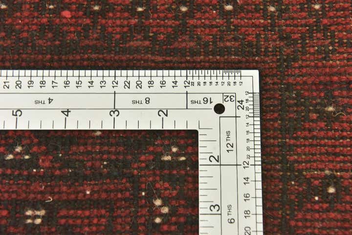 4' 10 x 6' 5 Hand Knotted Afghan Akhche Wool Rug