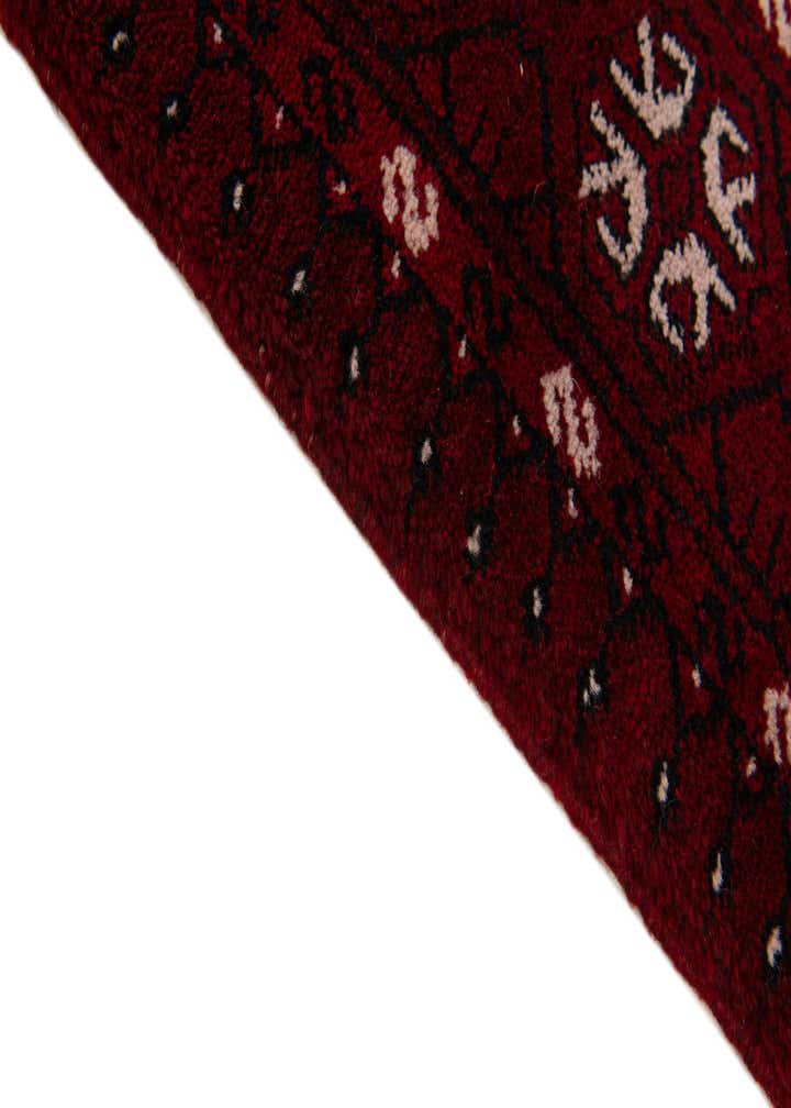 3' 9 x 6' 7 Hand Knotted Afghan Akhche Wool Rug