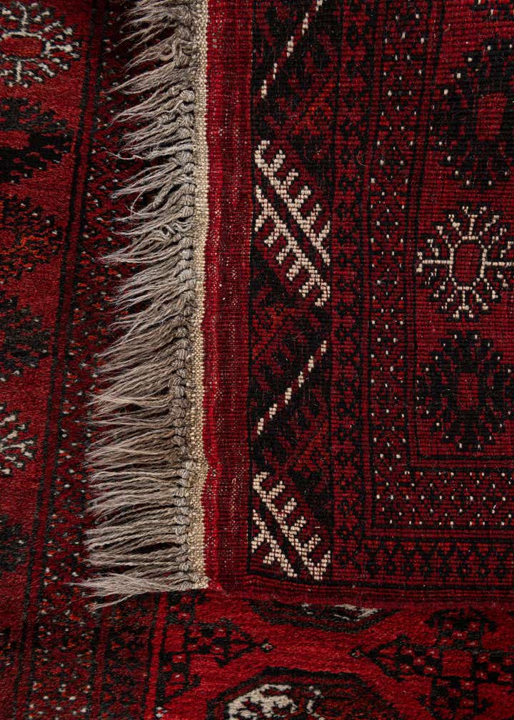 3' 6 x 6' 1 Hand Knotted Afghan Akhche Wool Rug