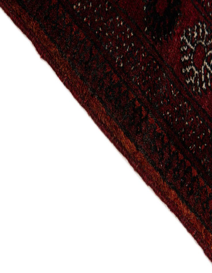 Detail image of 3' 6 x 6' 1 Hand Knotted Afghan Akhche Wool Rug