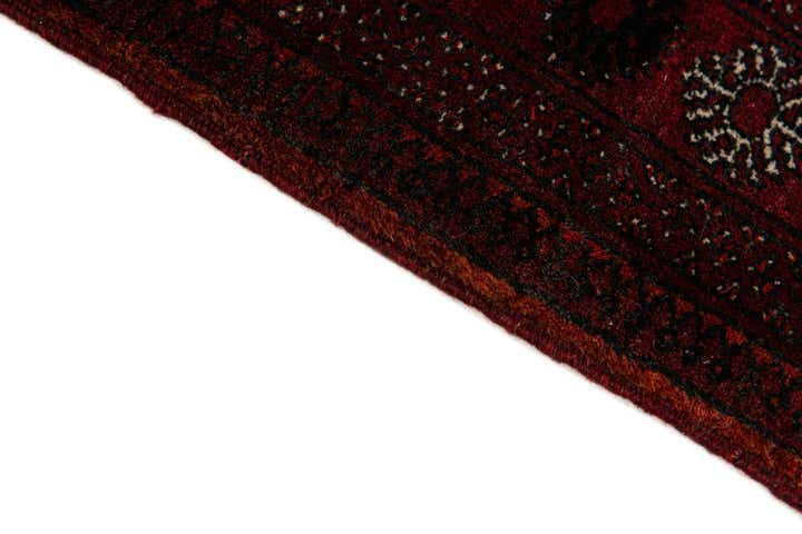 3' 6 x 6' 1 Hand Knotted Afghan Akhche Wool Rug