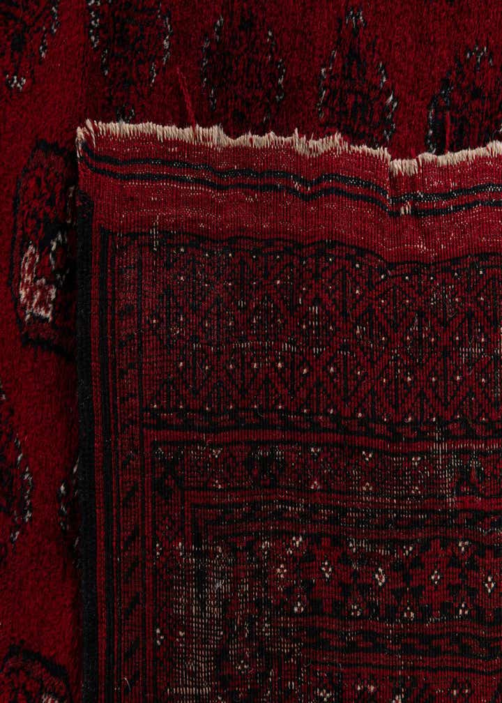 8' x 12' 5 Hand Knotted Afghan Akhche Wool Rug