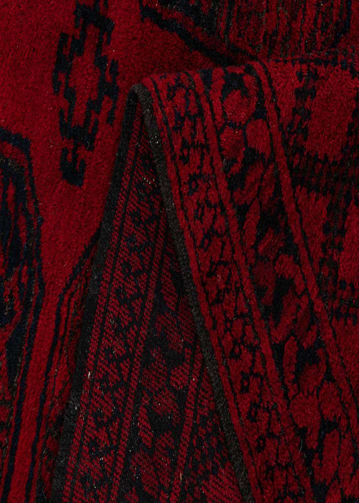 10' 2 x 15' 1 Hand Knotted Afghan Akhche Wool Rug