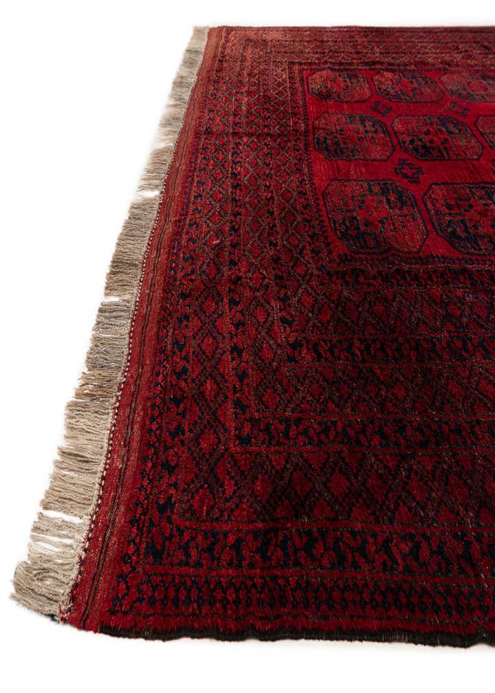 10' 2 x 15' 1 Hand Knotted Afghan Akhche Wool Rug