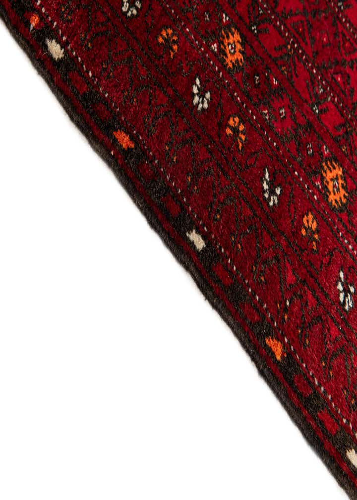 5' 9 x 7' 11 Hand Knotted Afghan Akhche Wool Rug