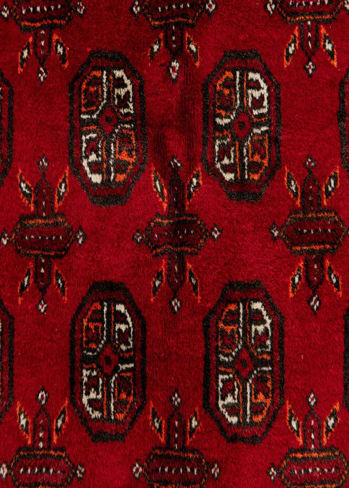 5' 9 x 7' 11 Hand Knotted Afghan Akhche Wool Rug