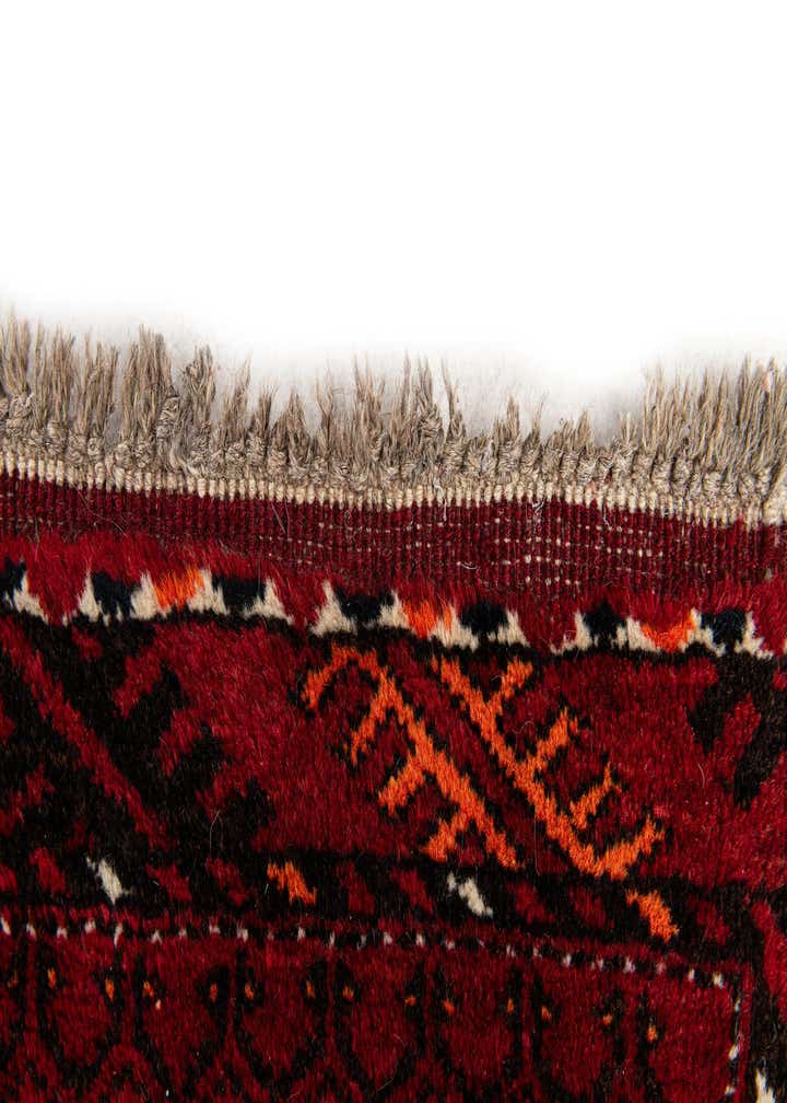 5' 9 x 7' 11 Hand Knotted Afghan Akhche Wool Rug