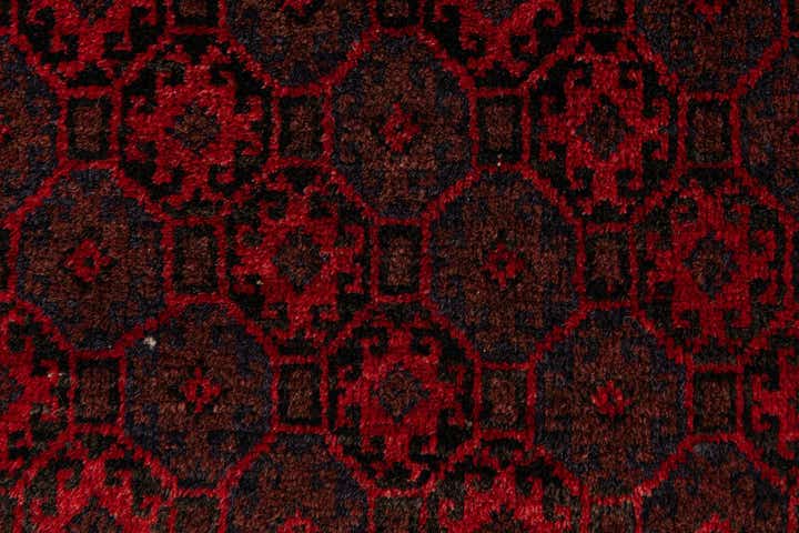 3' 5 x 6' 6 Hand Knotted Afghan Akhche Wool Rug