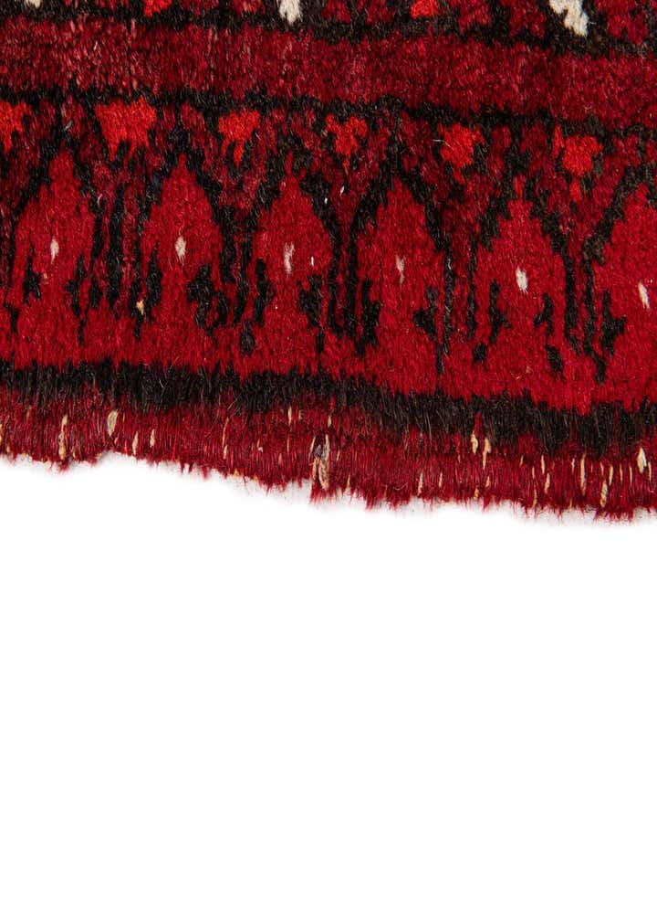 6' 10 x 9' 5 Hand Knotted Afghan Akhche Wool Rug