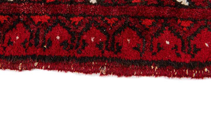 6' 10 x 9' 5 Hand Knotted Afghan Akhche Wool Rug