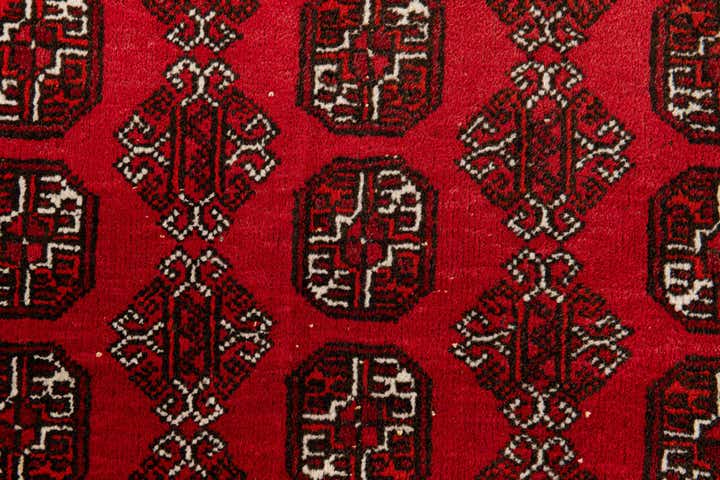 6' 10 x 9' 5 Hand Knotted Afghan Akhche Wool Rug