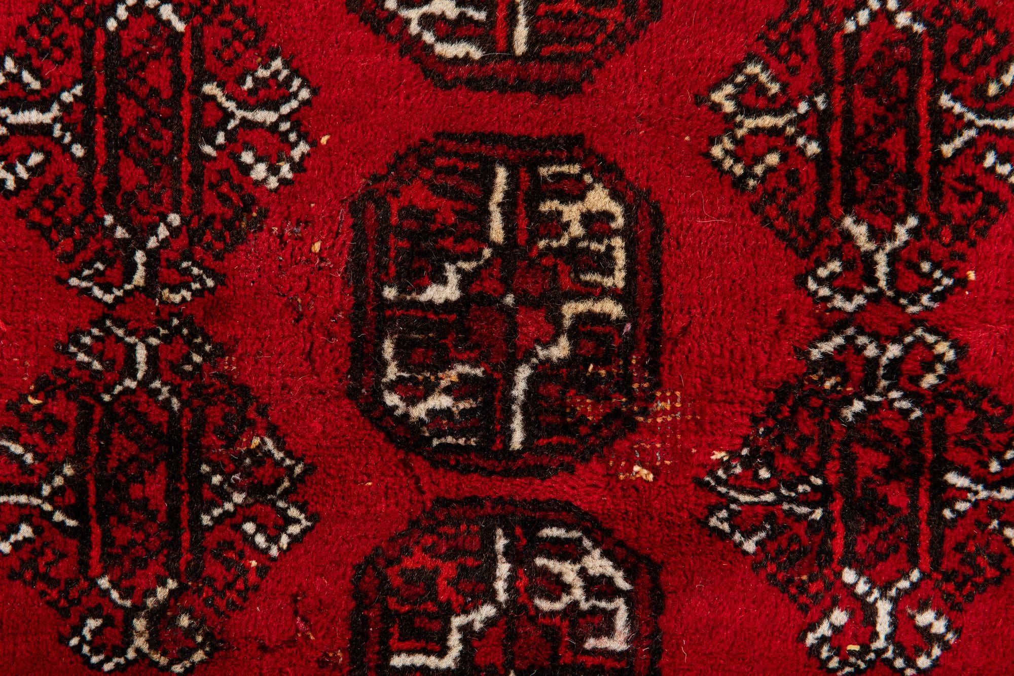 6' 10 x 9' 5 Hand Knotted Afghan Akhche Wool Rug