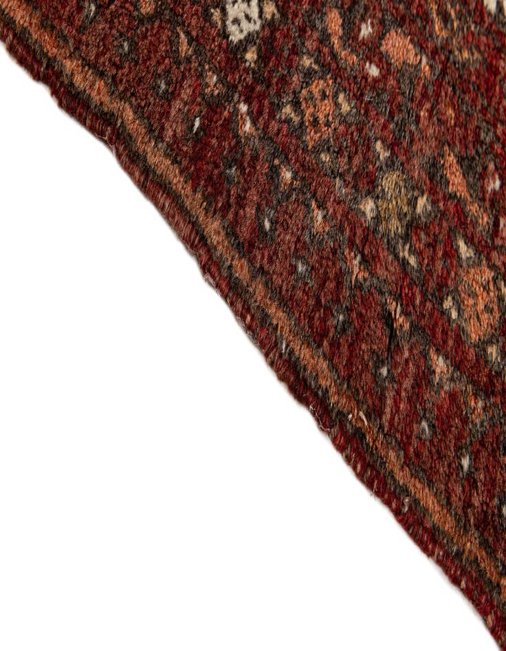 Detail image of 6' 8 x 9' 3  Hand Knotted Afghan Akhche Wool Rug