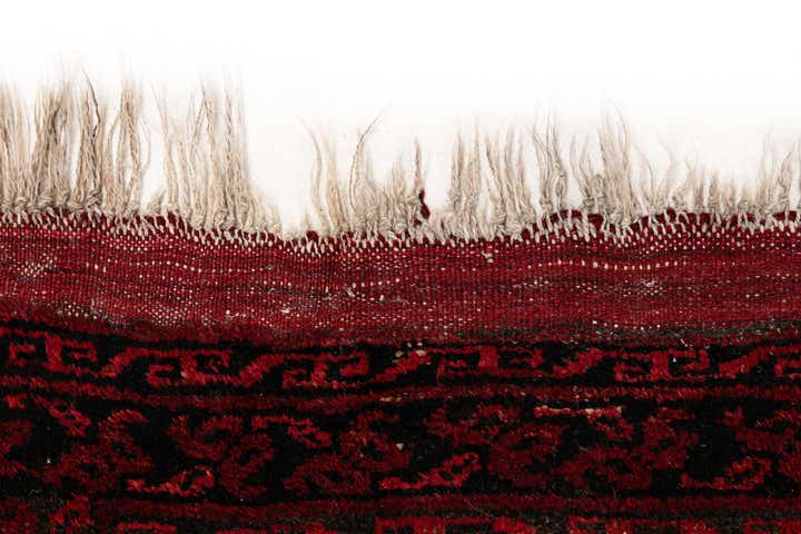 8' x 11' 3 Hand Knotted Afghan Akhche Wool Rug