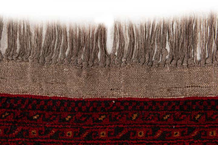 8' 4 x 11' 4 Hand Knotted Afghan Akhche Wool Rug