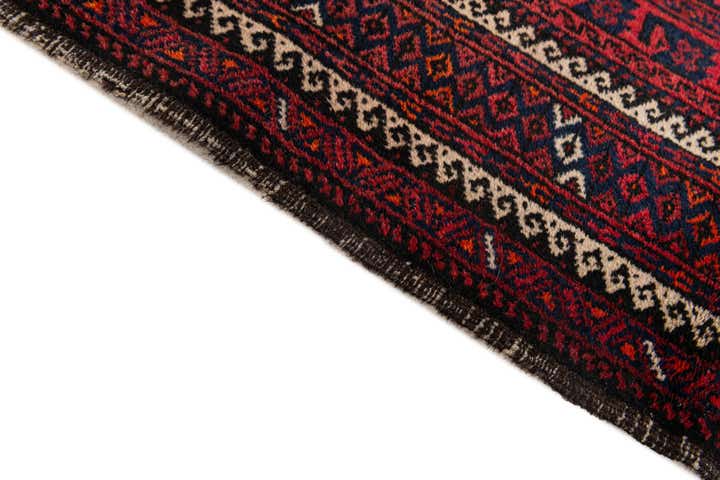 3' 3 x 5' 9 Hand Knotted Afghan Akhche Oriental Wool Rug