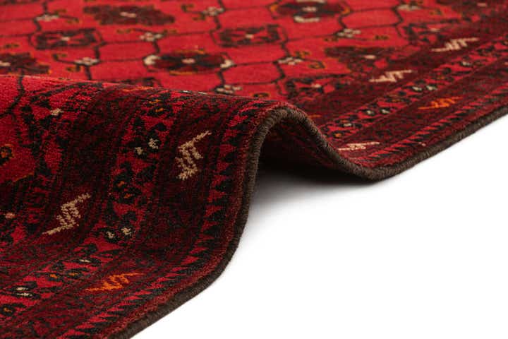 3' 6 x 6' 4 Hand Knotted Afghan Ersari Wool Rug