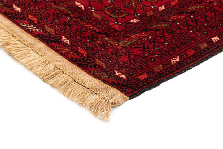 3' 6 x 6' 7 Hand Knotted Afghan Ersari Wool Rug