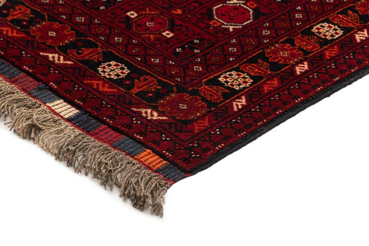 Detail image of 3' 6 x 6' 6 Hand Knotted Afghan Ersari Wool Rug