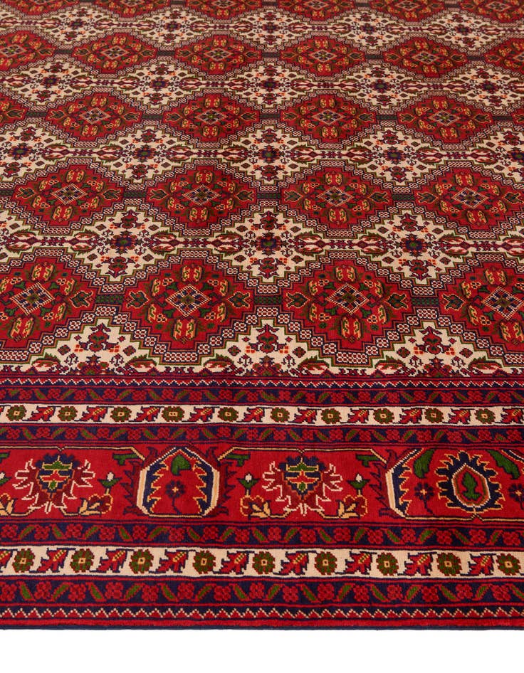 Detail image of 9' 10 x 16' 1 Hand Knotted Afghan Ersari Wool Rug