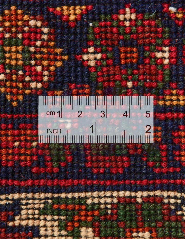 13' 4 x 20' 5 Hand Knotted Afghan Ersari Wool Rug