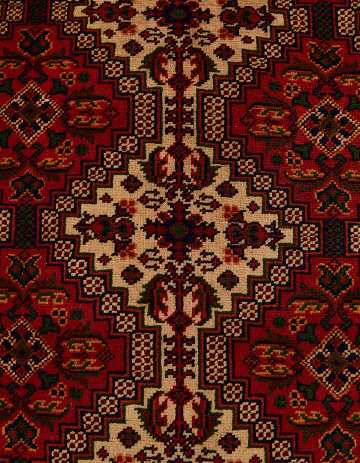 13' 4 x 20' 5 Hand Knotted Afghan Ersari Wool Rug