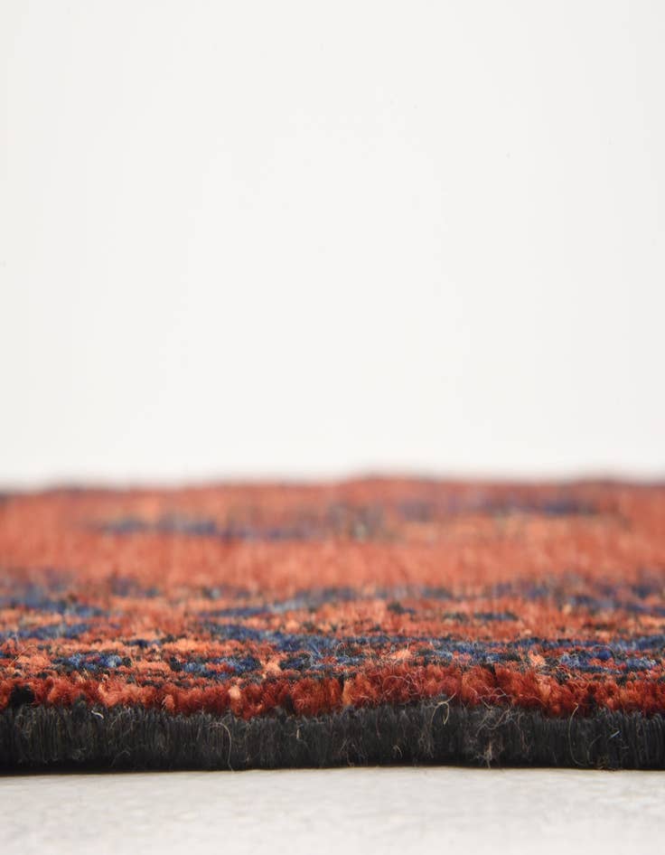 Detail image of 3' 5 x 4' 11 Hand Knotted Afghan Ersari Oriental Rug