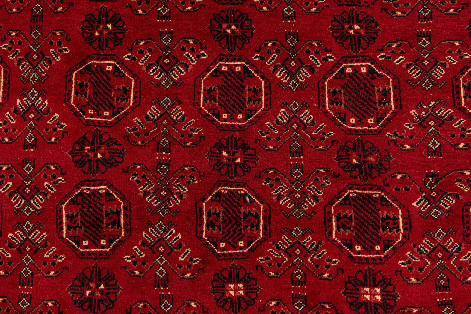 245cm x 345cm anudado a mano Afghan Ersari Alfombra