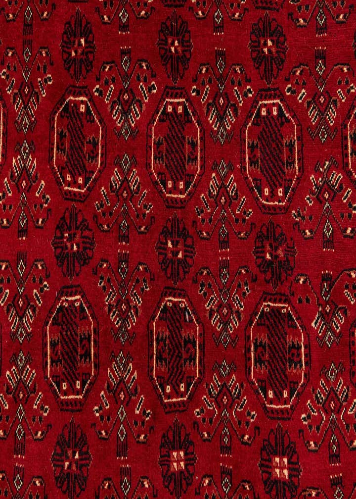 8' 1 x 11' 4 Hand Knotted Afghan Ersari Rug
