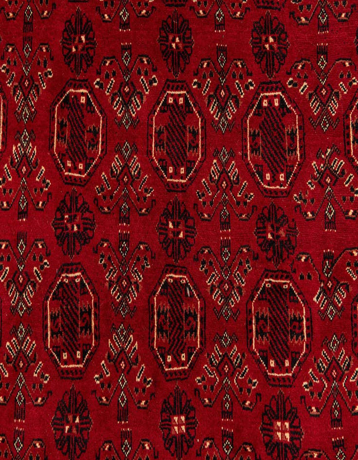 Detail image of 8' 1 x 11' 4  Hand Knotted Afghan Ersari Rug