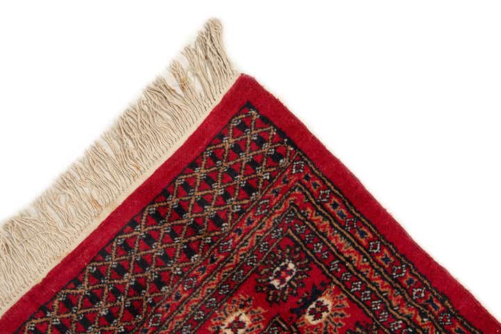 6' 1 x 9' 1 Hand Knotted Afghan Ersari Wool Rug