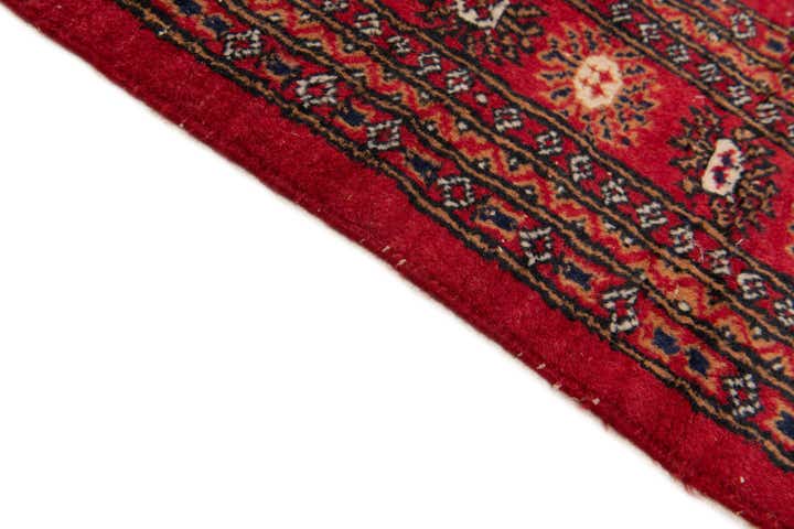 6' 1 x 9' 1 Hand Knotted Afghan Ersari Wool Rug