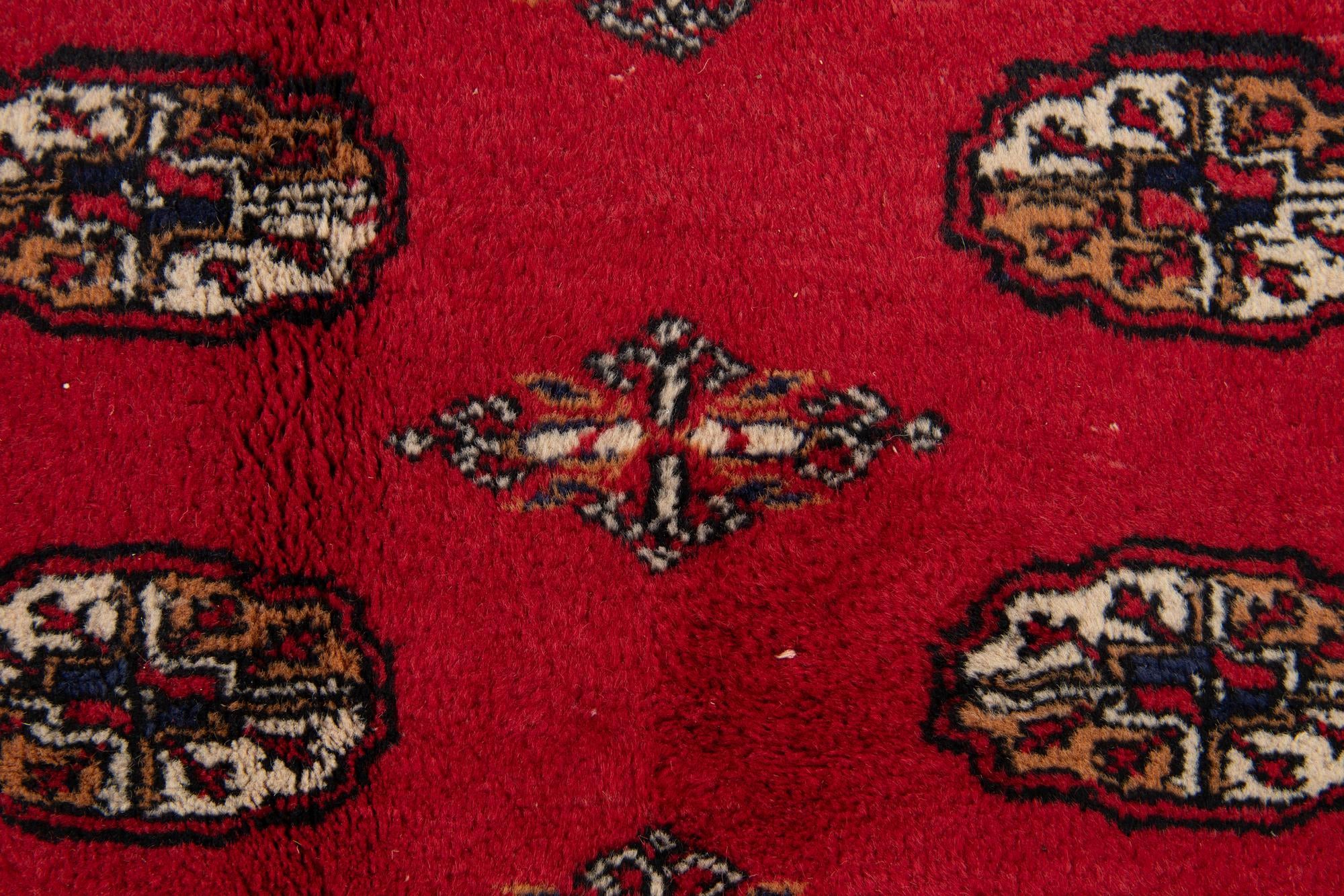 6' 1 x 9' 1 Hand Knotted Afghan Ersari Wool Rug