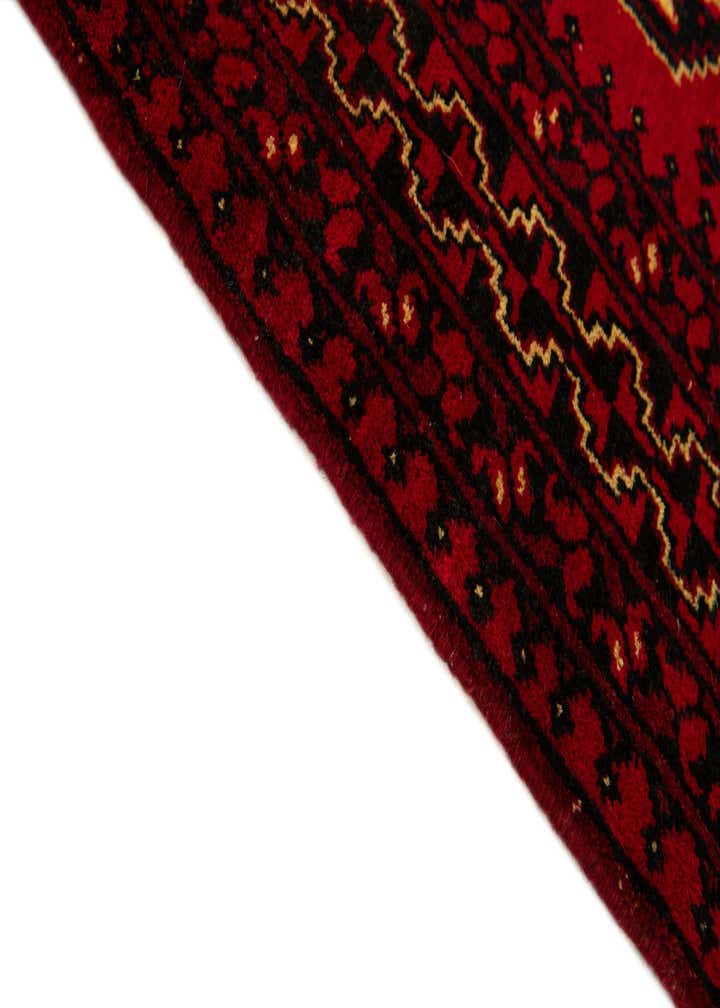 3' 5 x 6' 1 Hand Knotted Afghan Ersari Wool Rug