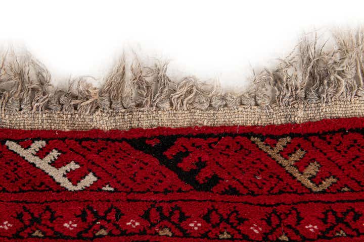 2' 6 x 3' 9 Hand Knotted Afghan Ersari Wool Rug