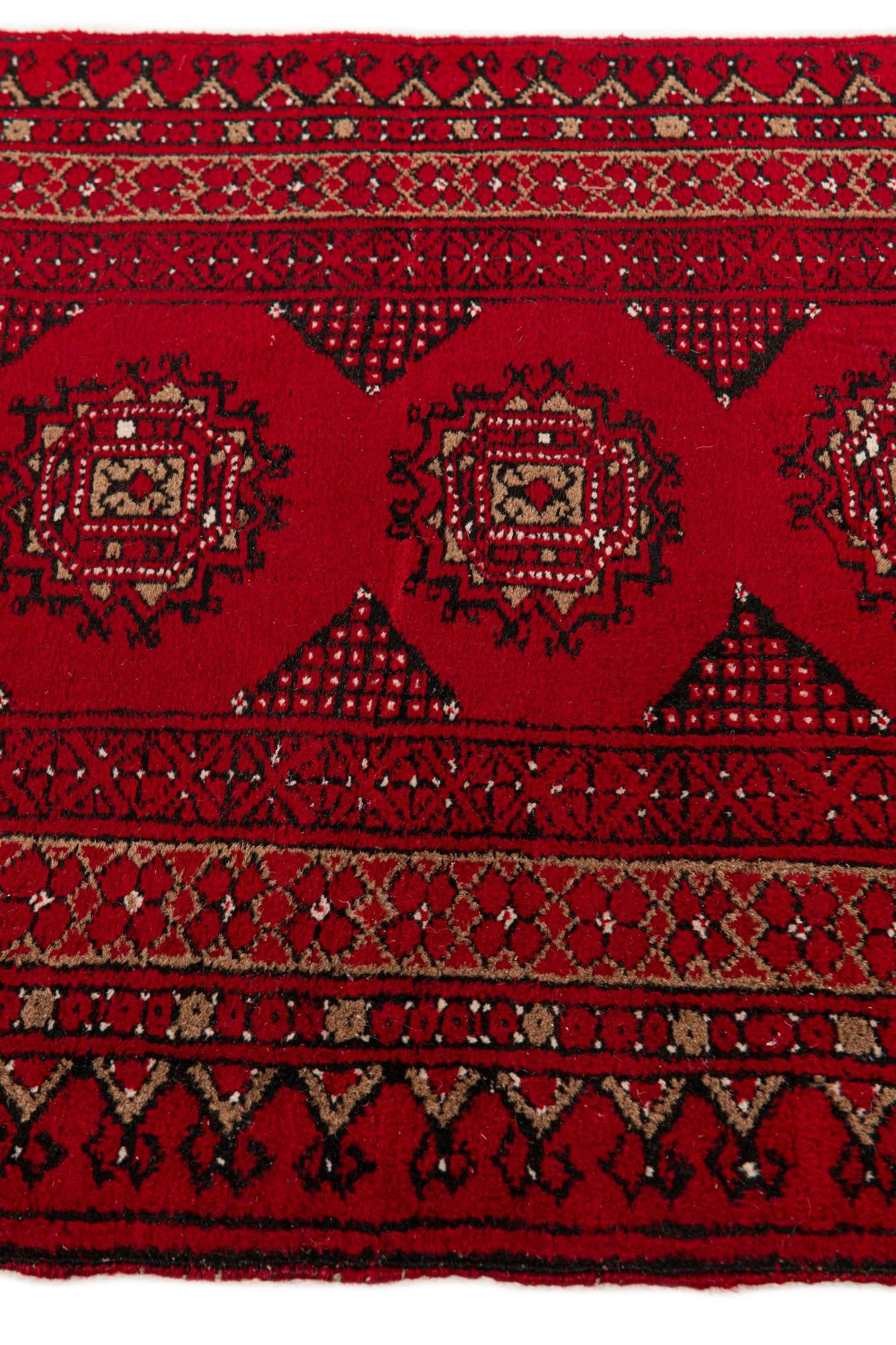 75cm x 120cm anudado a mano Afghan Ersari Alfombra Lana