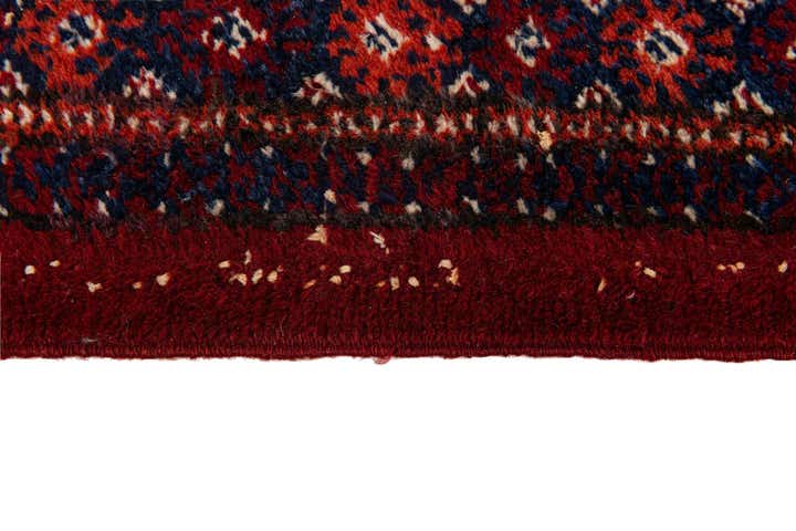 6' 8 x 9' 11 Hand Knotted Afghan Ersari Wool Rug