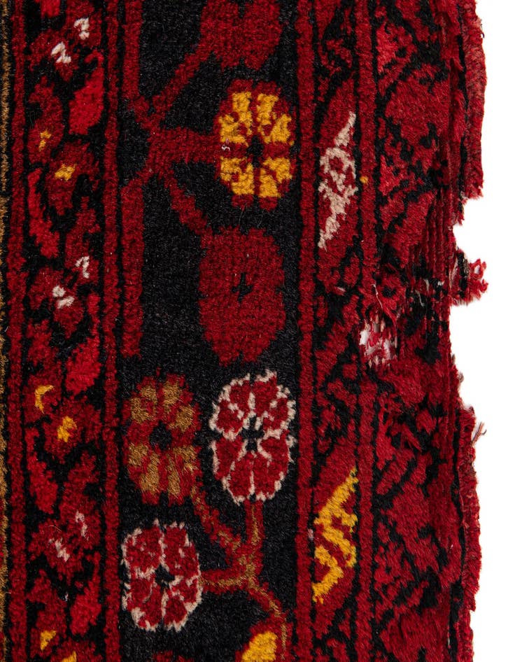 Detail image of 7' 2 x 9' 10  Hand Knotted Afghan Ersari Wool Rug