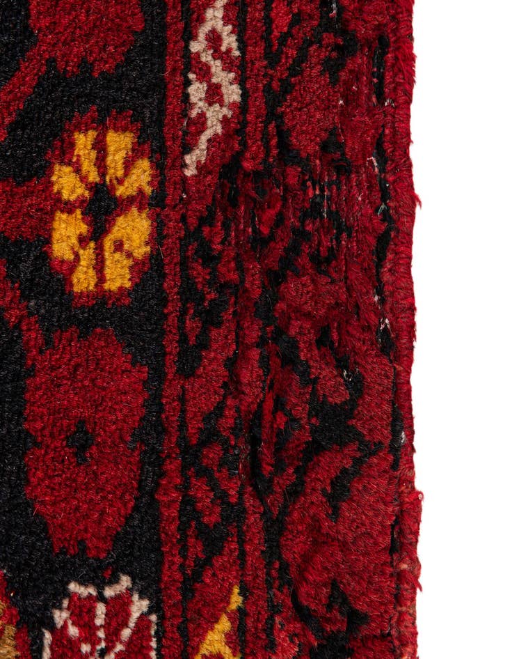 Detail image of 7' 2 x 9' 10  Hand Knotted Afghan Ersari Wool Rug