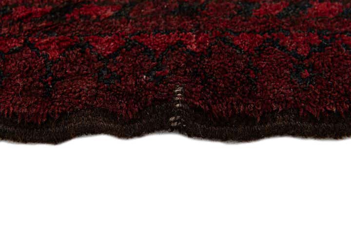 4' 2 x 5' 3 Hand Knotted Afghan Ersari Wool Rug