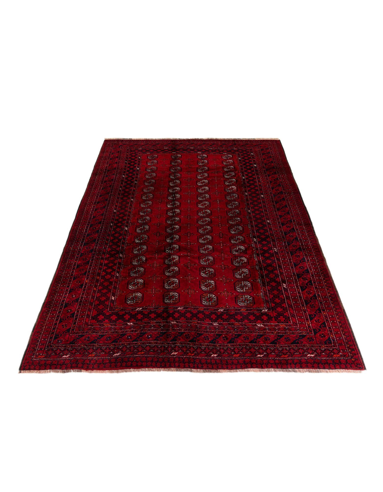 265cm x 325cm anudado a mano Afghan Ersari Alfombra Lana