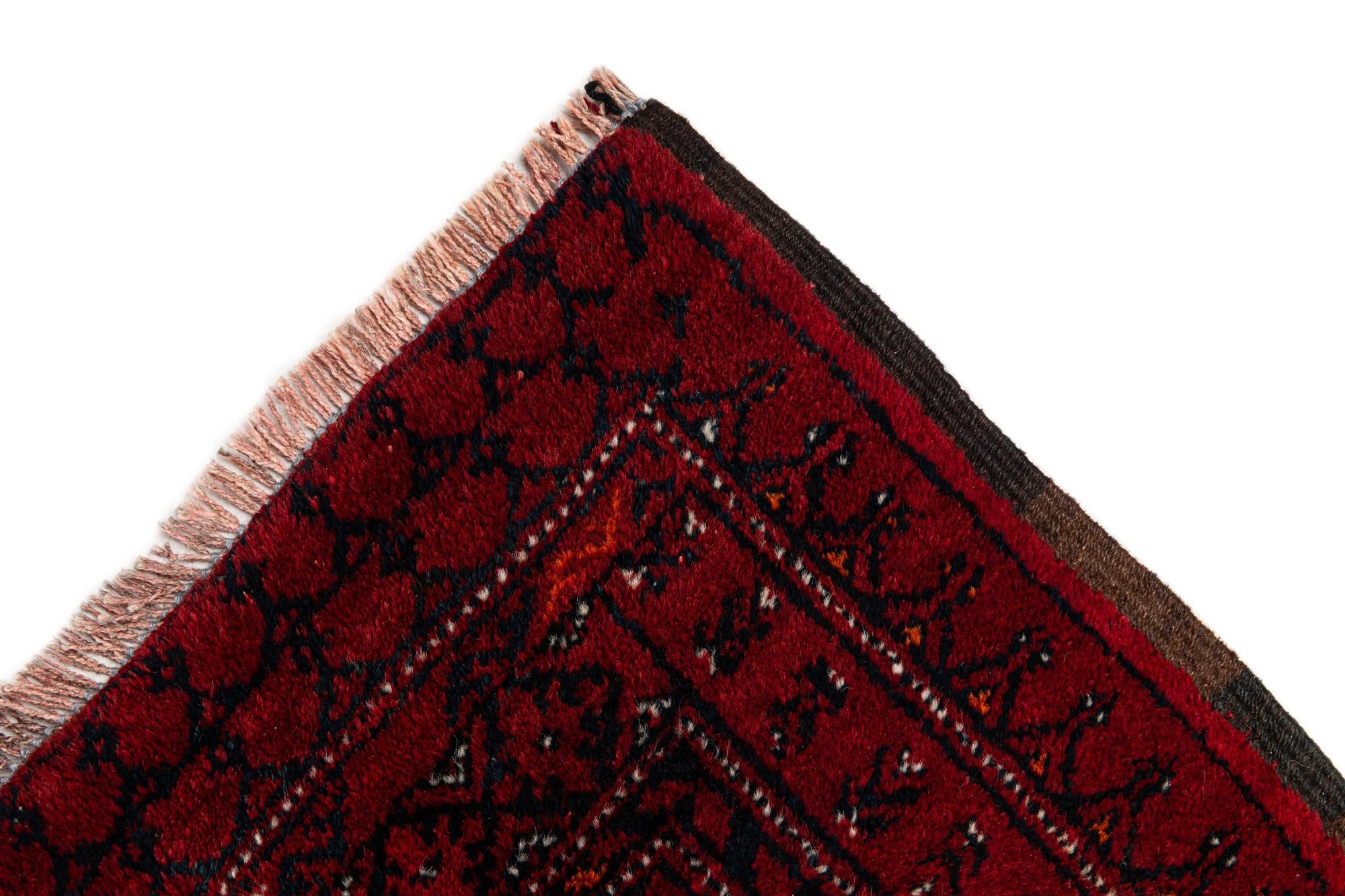 265cm x 325cm anudado a mano Afghan Ersari Alfombra Lana