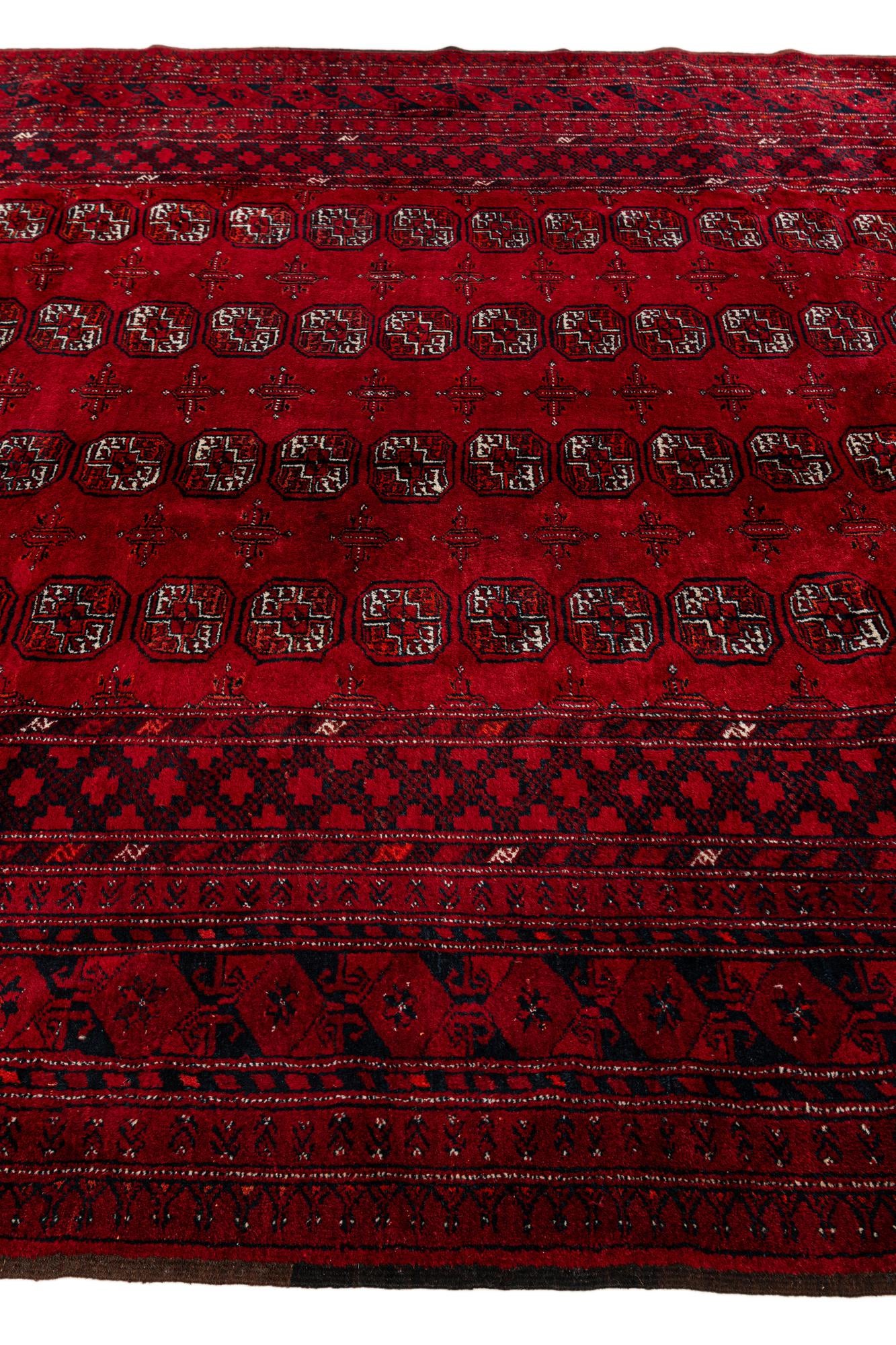 265cm x 325cm anudado a mano Afghan Ersari Alfombra Lana