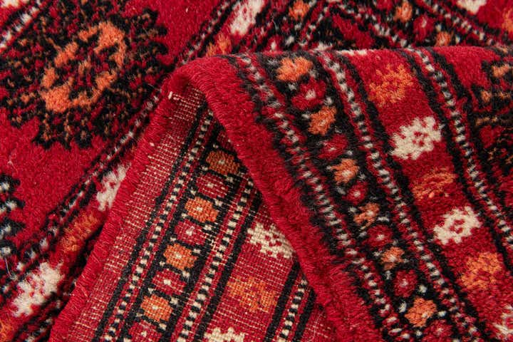 2' 7 x 3' 11 Hand Knotted Afghan Ersari Wool Rug